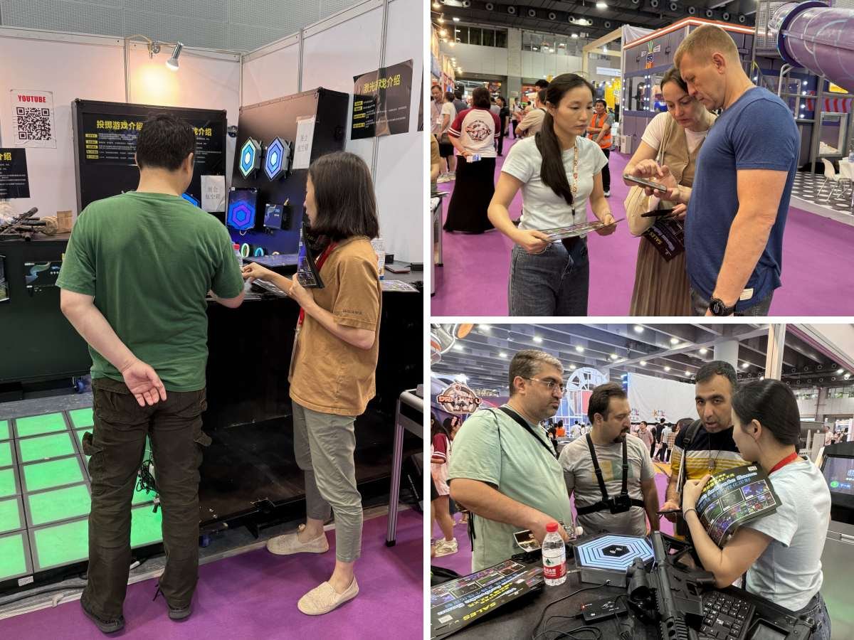 Prezentujemy naszym klientom najnowsze mobilne interactive gaming devices na targach